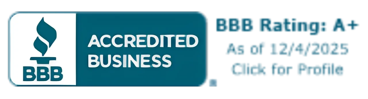 BBB Accredited Business A+ Rating
