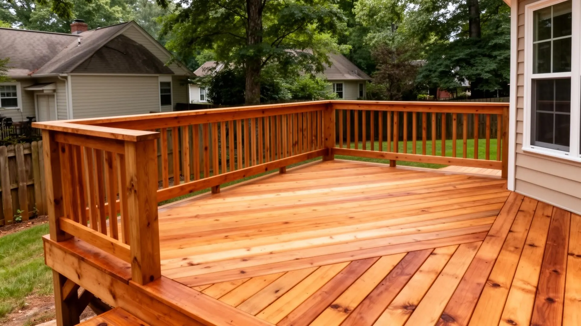 Professional decking services in Atlanta