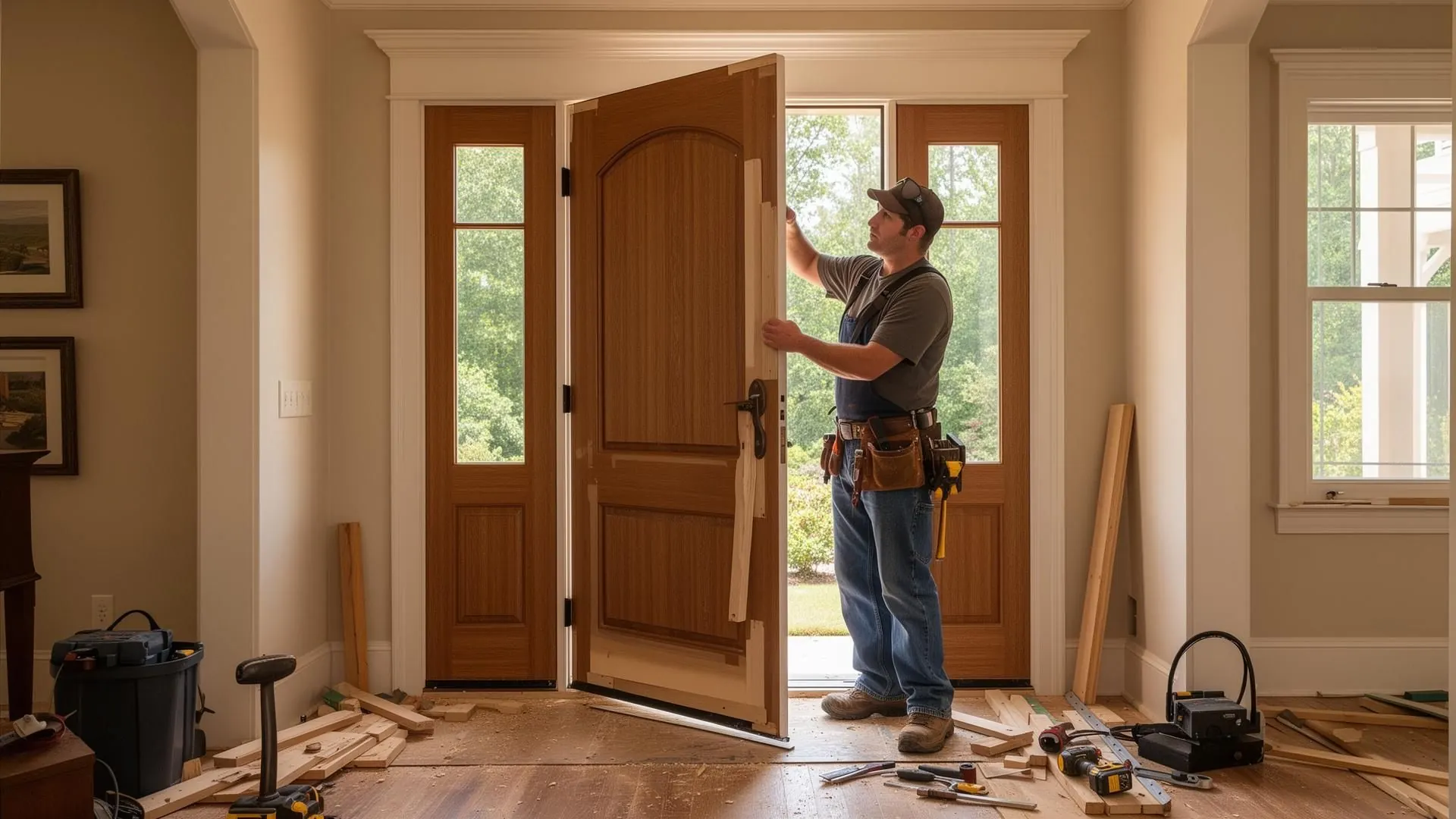 Professional door installation in Atlanta