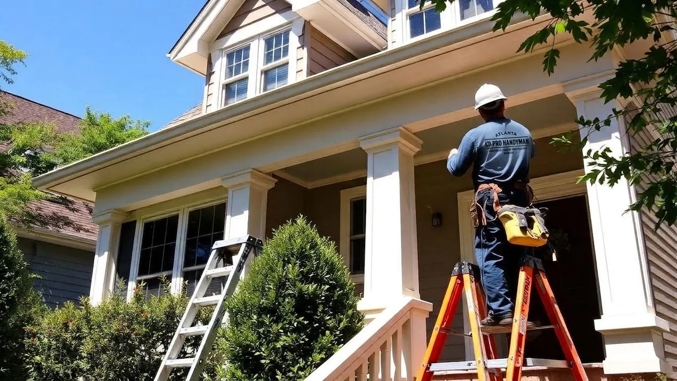 Professional exterior repair services in Atlanta by KD Pro Handyman