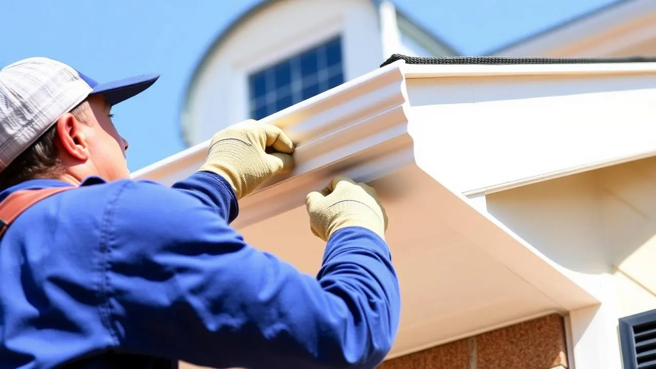 Professional fascia and soffit repair in Atlanta