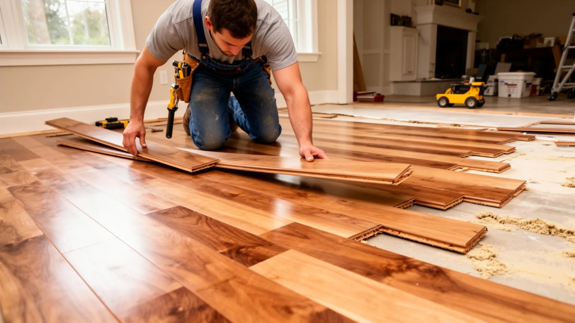 Professional flooring installation in Atlanta