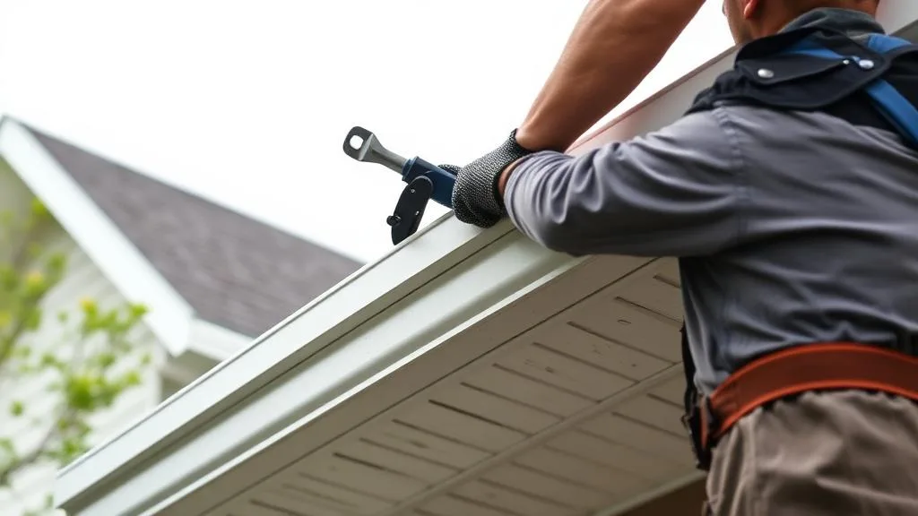 Professional gutter repair service in Atlanta by KD Pro Handyman & Remodeling