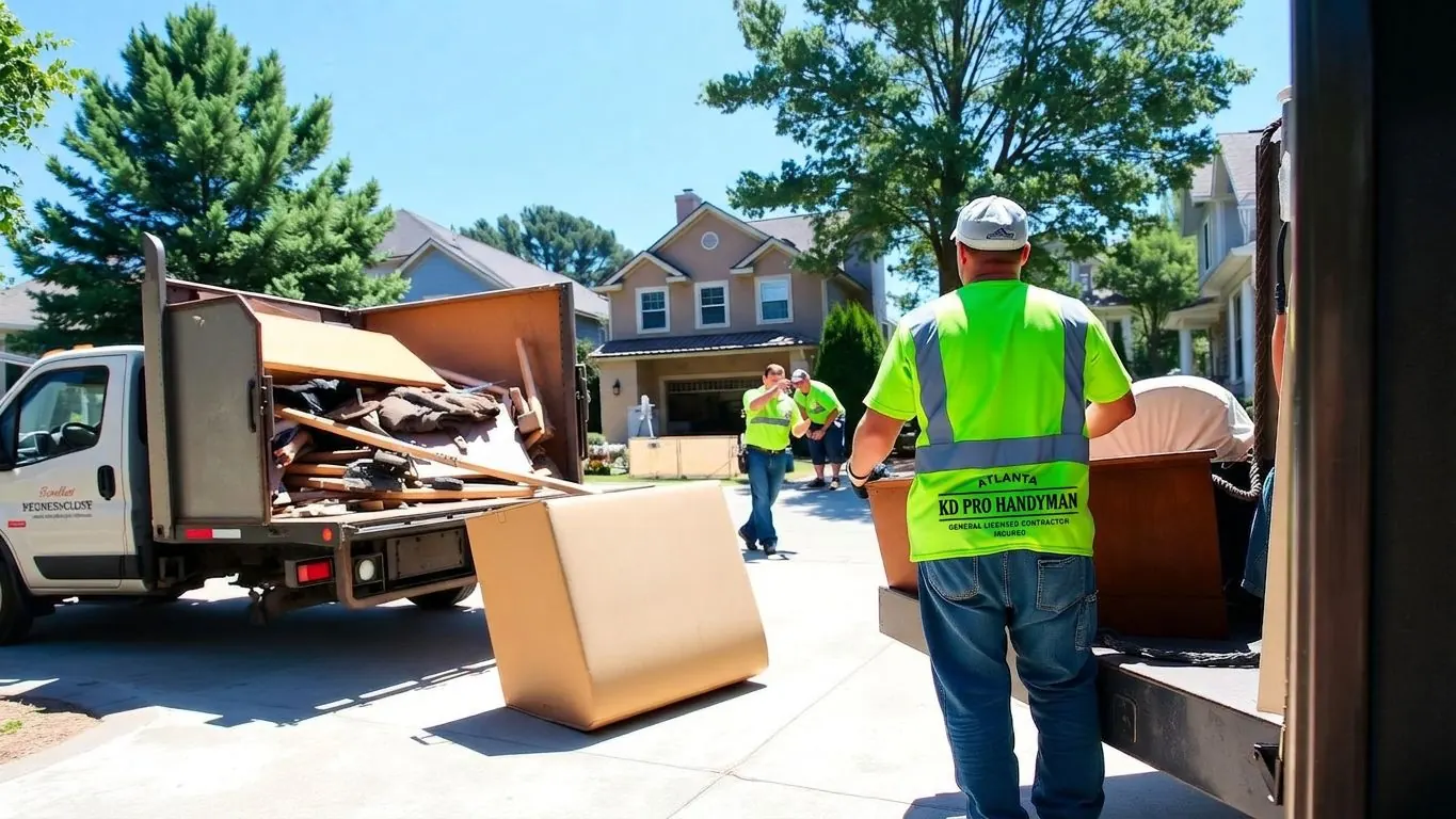 Professional junk removal services in Atlanta