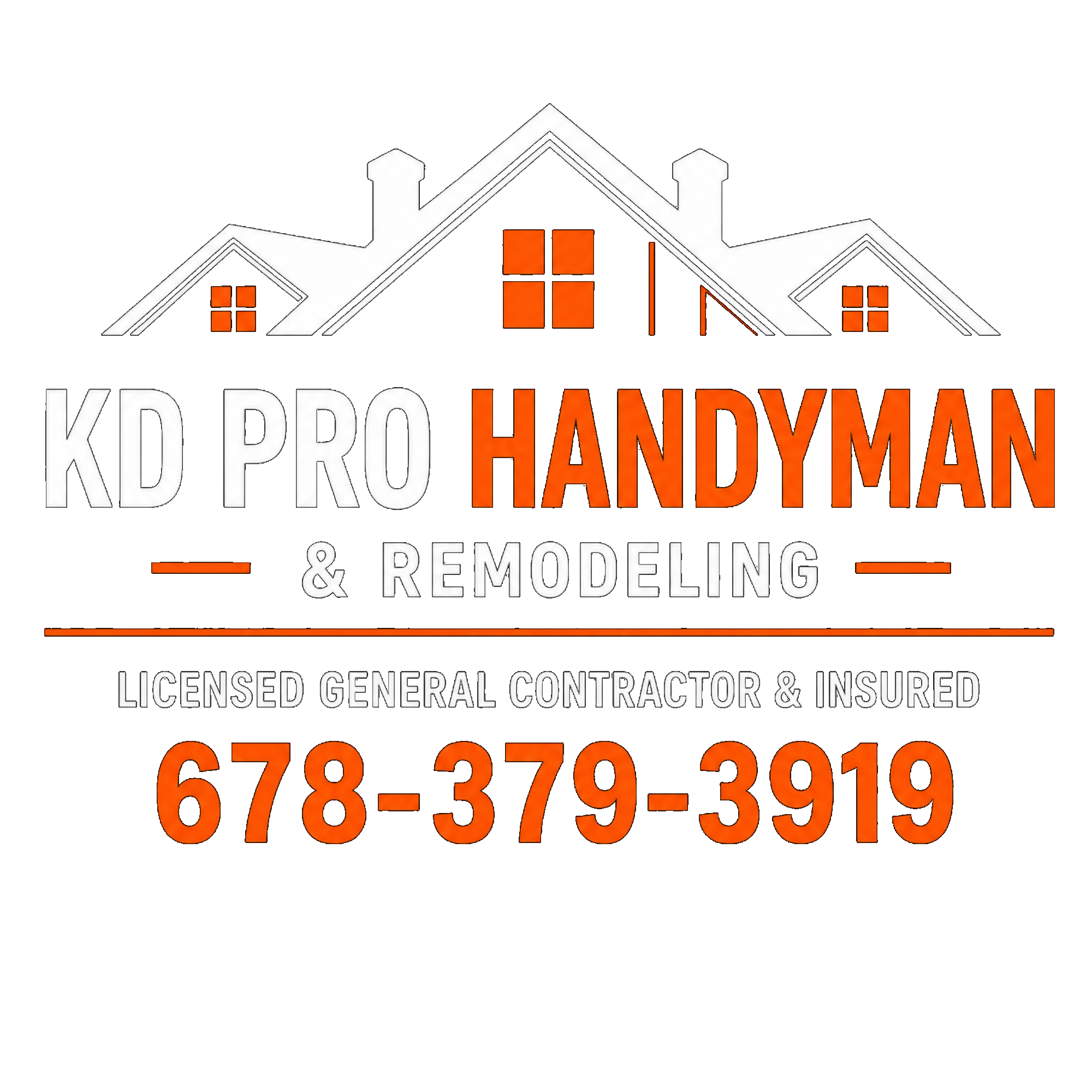 KD Pro Handyman licensed general contractor and insured