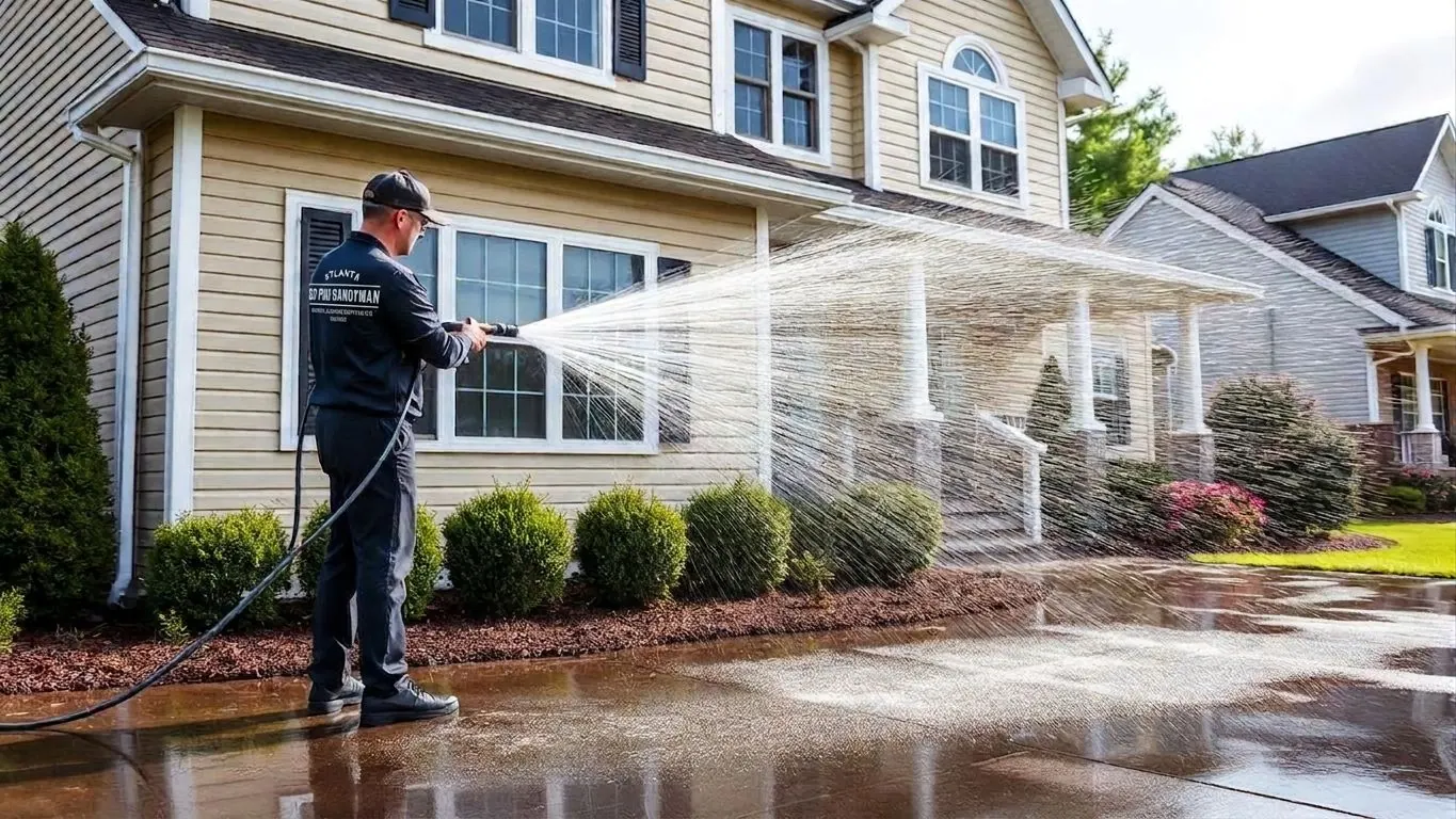 Professional pressure washing services in Atlanta