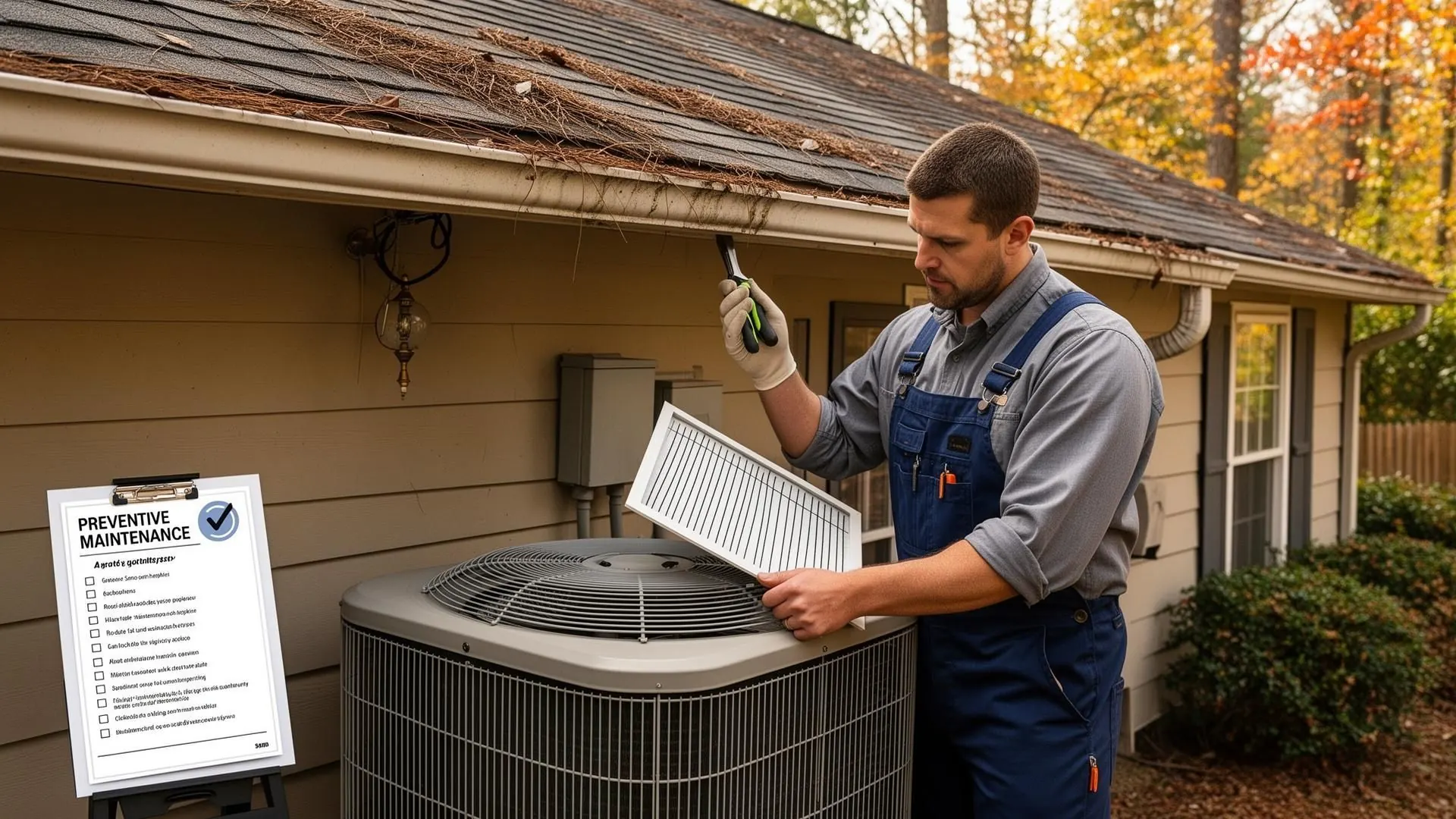 Seasonal home maintenance services in Atlanta