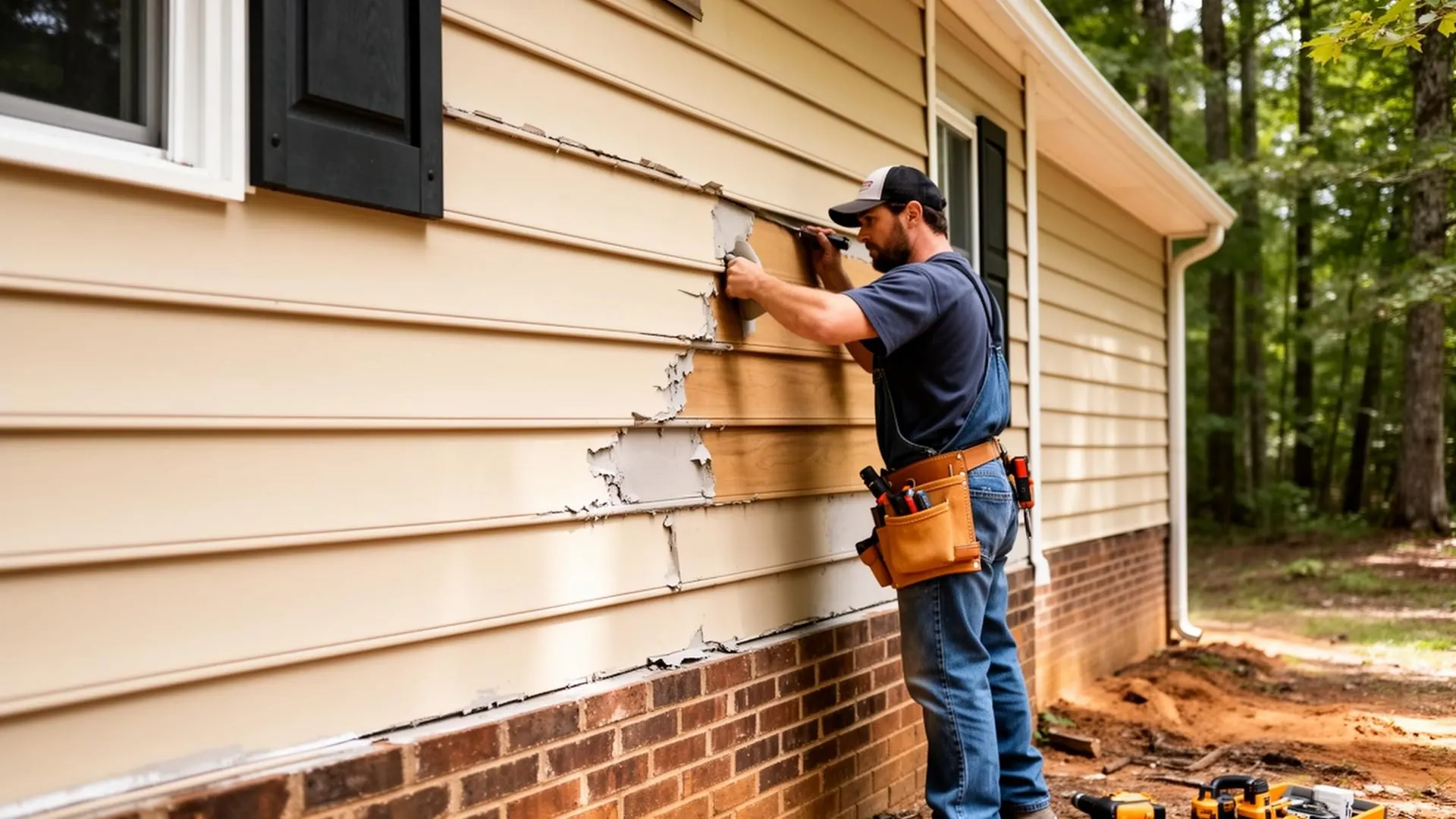 Professional siding services in Atlanta