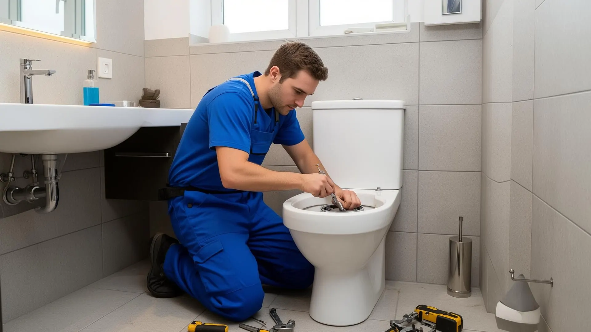 Professional toilet repair in Atlanta