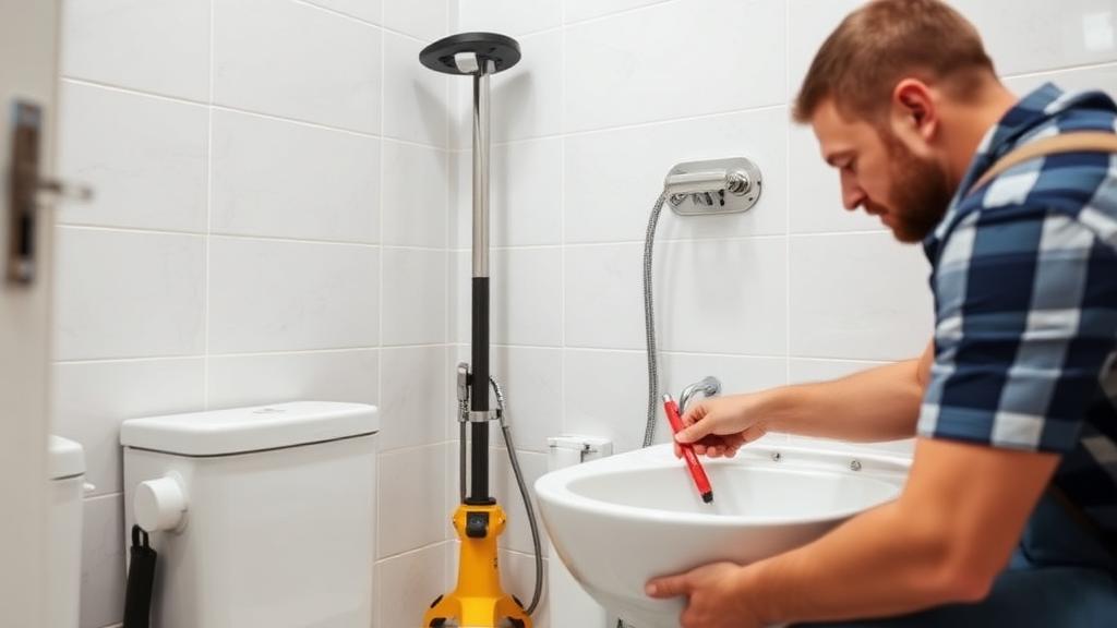 Bathroom repairs for guest readiness
