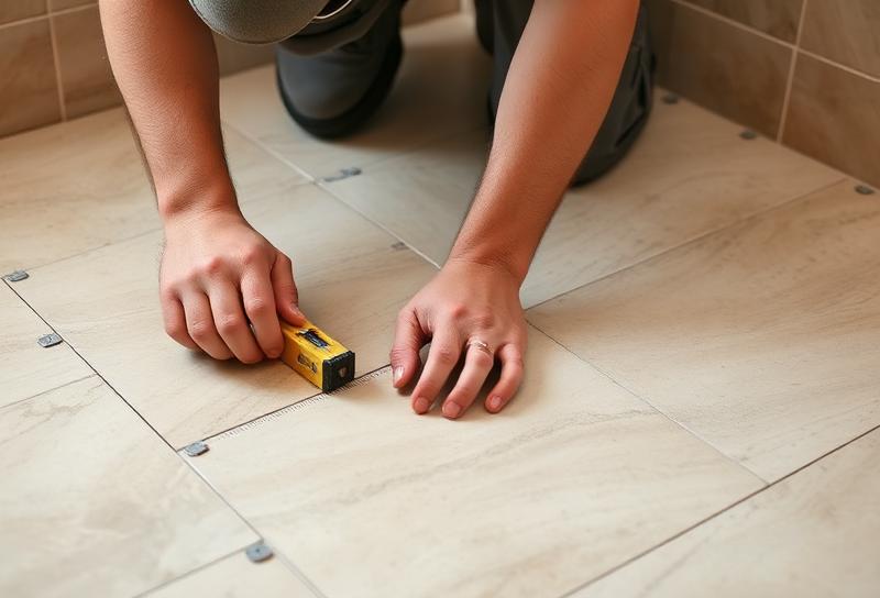 Tile and flooring repair in Atlanta home
