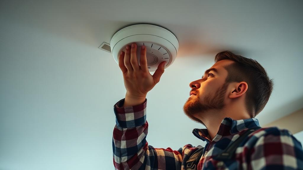 Smoke detector and safety check